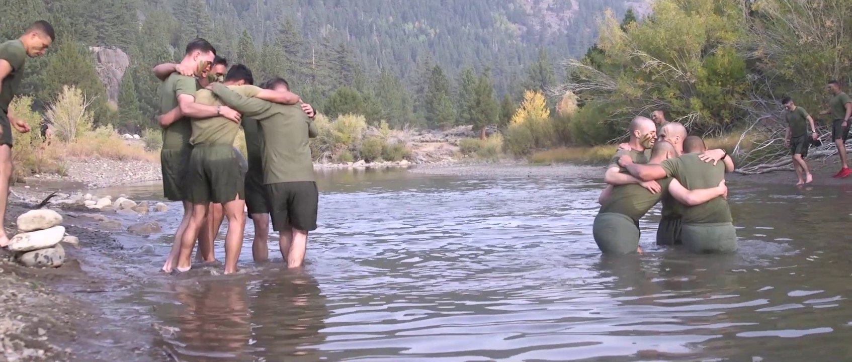 U.S. Marines • Submerge the Cold Waters • Mountain Warfare Training CA