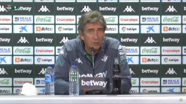Pellegrini: Nosotros no vamos a ser jueces de LaLiga