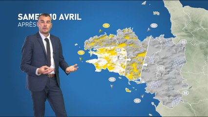 Bulletin météo pour le samedi 10 avril 2021
