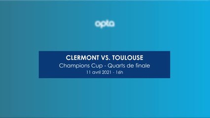 Face à face - Clermont-Toulouse, l’affiche des quarts
