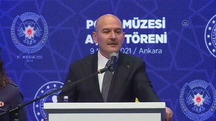 Soylu: "Türk Polis Teşkilatı ile gurur duyuyoruz"