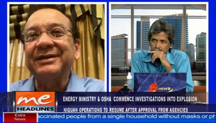 Energy Minister and OSHA commence investigations into explosion (Part 1) - 09th April, 2021