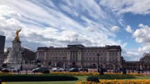 Flag at half-mast over Buckingham Palace in tribute to late Prince Philip
