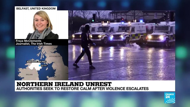 Northern Ireland unrest: Authorities seek to restore calm after violence escalates