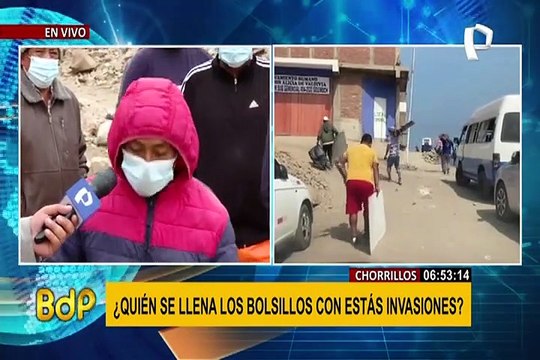 Más invasores continúan llegando al Morro Solar en Chorrillos