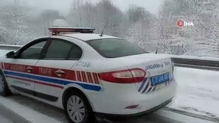 Kastamonu, Nisan ayında beyaz örtüyle kaplandı