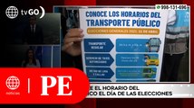 ATU informa sobre el horario del transporte público el día de las elecciones ​| Primera Edició
