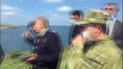 Foça'da askeri eğitim uçağı düştü