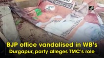 BJP office vandalised in WB’s Durgapur, party alleges TMC’s role