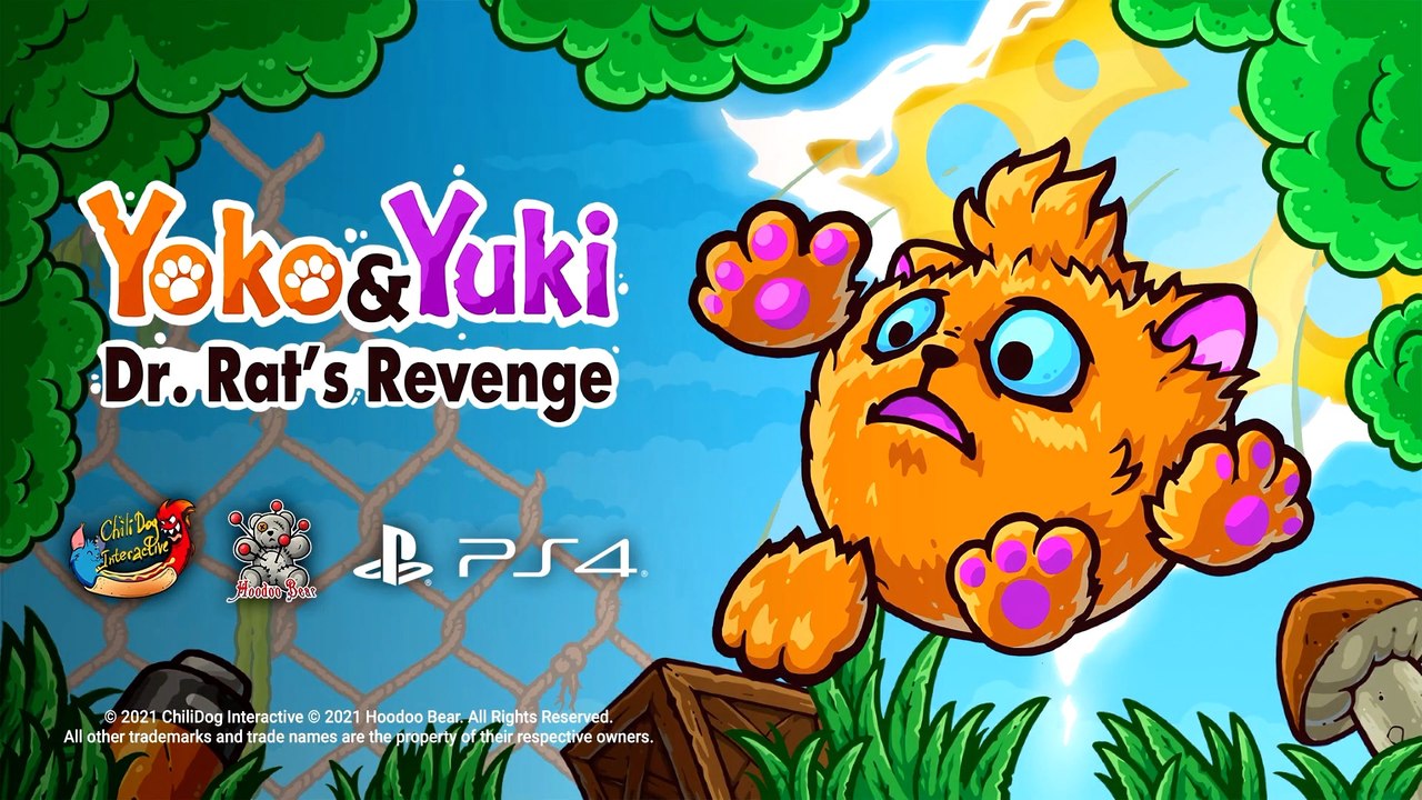 Yoko & Yuki-  Dr. Rat's Revenge - Release Trailer PS4