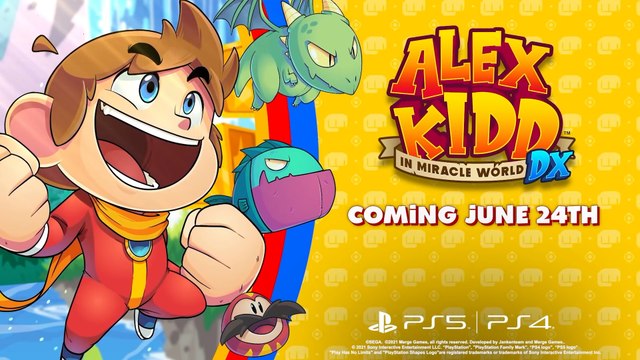 Alex Kidd in Miracle World DX - Release Date Announcement PS5 PS4