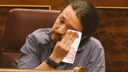 Iglesias reclama su pensión de ex Ministro, a pesar de que prometió eliminar ese tipo de prebendas.
