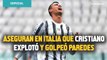 ¡Irreconocible! Aseguran en Italia que Cristiano explotó y golpeó paredes por no hacer gol