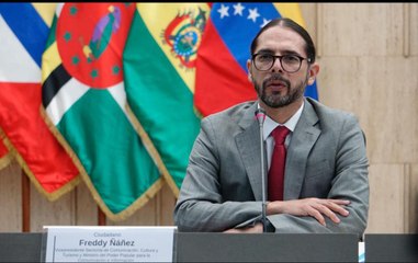 Download Video: Vicepdte. de Comunicación Freddy Ñáñez: Es necesario articular todos los espacios de comunicación estadal y públicos para la defensa de la verdad de los pueblos