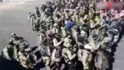 Afrin'de kritik gelişme! 400 asker yola çıktı