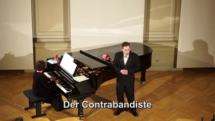 Robert Schumann Der Contrabandiste Ronald Hein & Christine Hesse live HD