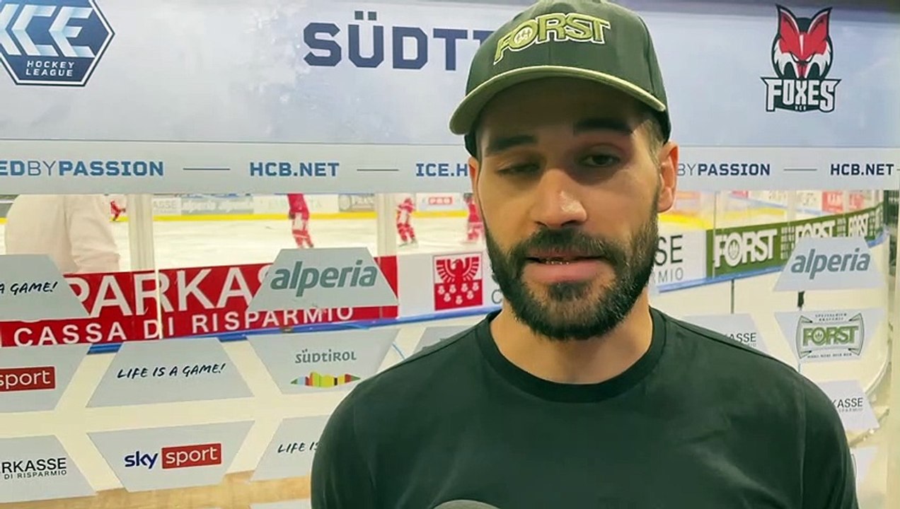 Anton Bernard nach der Niederlage gegen den KAC