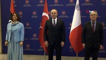 Bakan Çavuşoğlu, Libya ve Maltalı mevkidaşları ile bir araya geldi