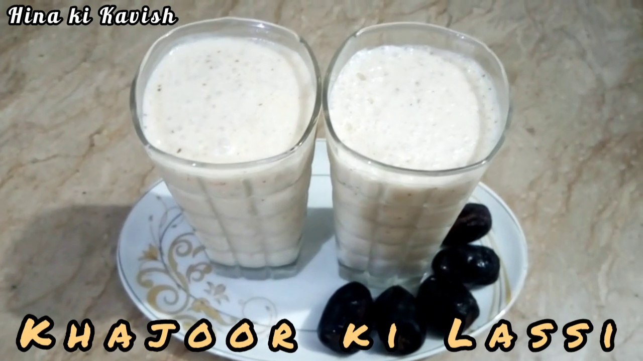 Khajoor ki Lassi//Dates smoothie
