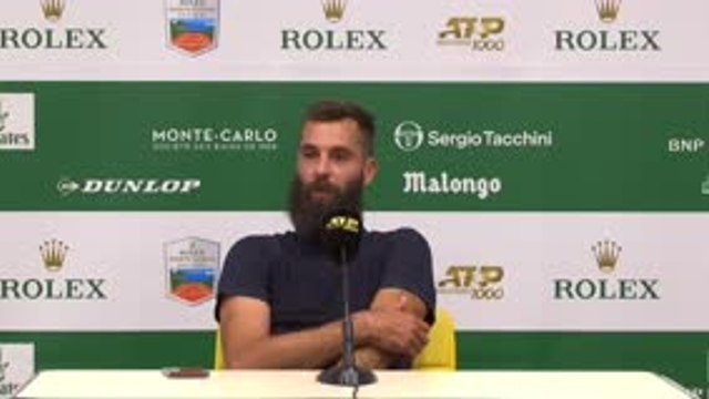 Monte-Carlo - Paire : Le tennis ne m'apporte plus rien d'heureux