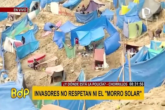 Morro Solar-Chorrillos: así viven los invasores asentados en la zona arqueológica