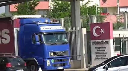 Kapıkule'de 7 kilometrelik TIR kuyruğu