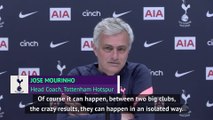 Mourinho isn't expecting 6-1 repeat over United