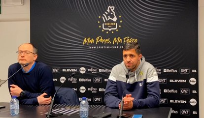 Karim Belhocine avant La Gantoise-Charleroi