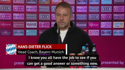 Grumpy Flick shuts down questions on his Bayern future