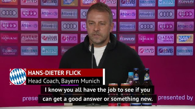 Grumpy Flick shuts down questions on his Bayern future
