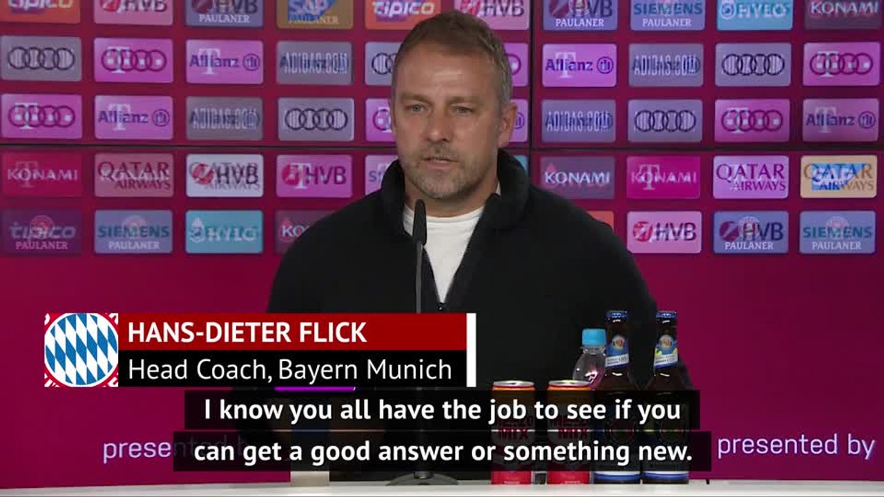 Grumpy Flick shuts down questions on his Bayern future