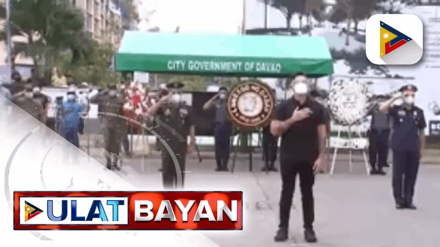 Mga bayani ng digmaan at frontliners sa COVID-19 pandemic, binigyang-pugay sa Araw ng Kagitingan sa Davao City