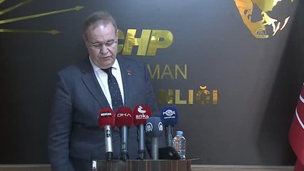 CHP Sözcüsü Faik Öztrak, gündemi değerlendirdi