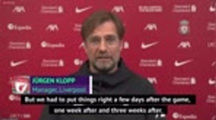 Tải video: Klopp urges Liverpool players to ‘put things right’ against Villa