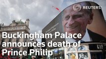 Buckingham Palace announces death of Prince Philip