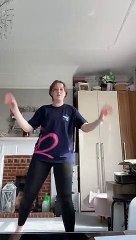 Lydia Lazenbury getting her steps in for Alzheimer's Society challenge