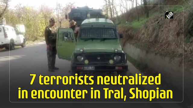 Seven terrorists killed in encounter in Jammu and Kashmir's Tral, Shopian
