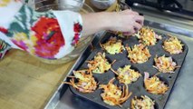 Quarantine Meals: Savory Potato 'Nests' with Honey Glazed Ham