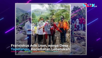 Pengungsi Banjir NTT Ini Kegirangan Dapat Jaket Dari Jokowi!