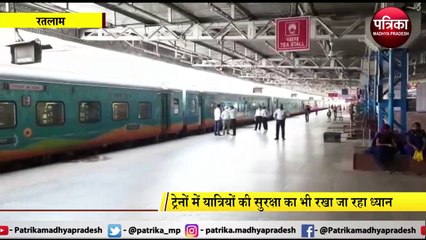 VIDEO STORY : कोरोना की दूसरी लहर के चलते रेलवे सतर्क