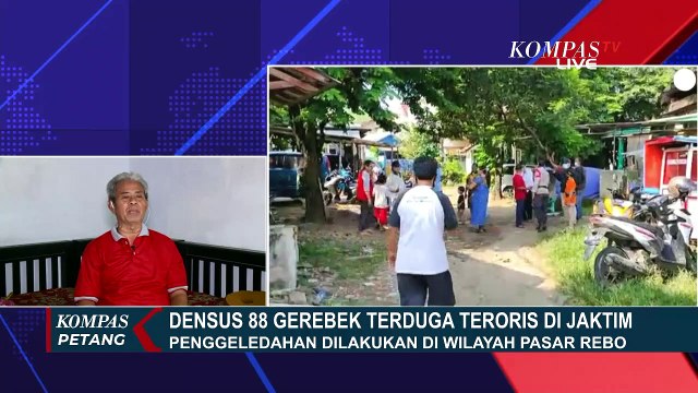 Terduga Teroris Pasar Rebo Disebut Sering Bergaul dengan Warga