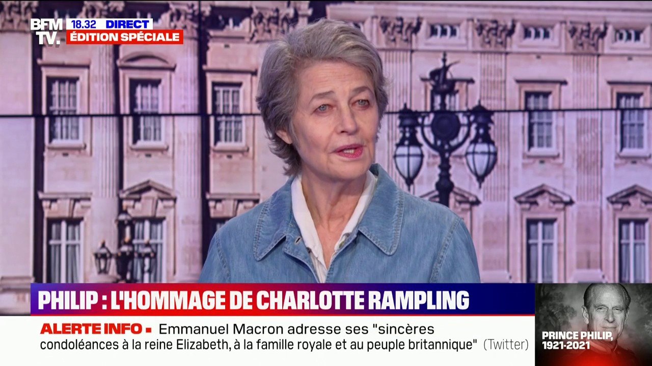 Charlotte Rampling réagit à la mort du prince P...