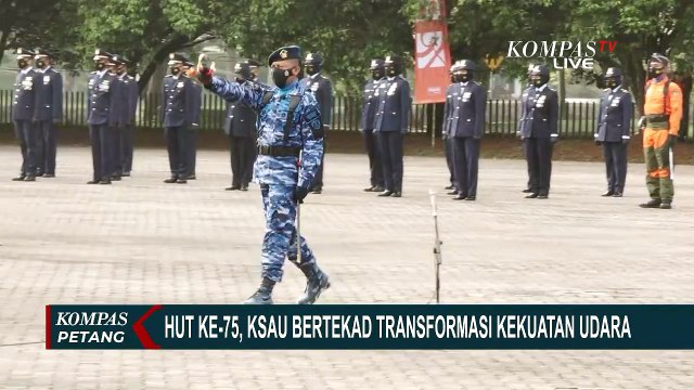 HUT Ke-75 TNI AU, KSAU Bertekad Transformasi Kekuatan Udara