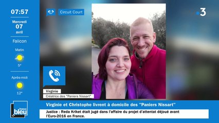 Virginie et Christophe ont changé de vie lors du premier confinement pour créer les Paniers Nissart