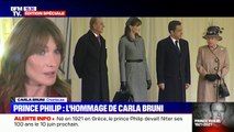 Carla Bruni réagit à la mort du prince Philip: 