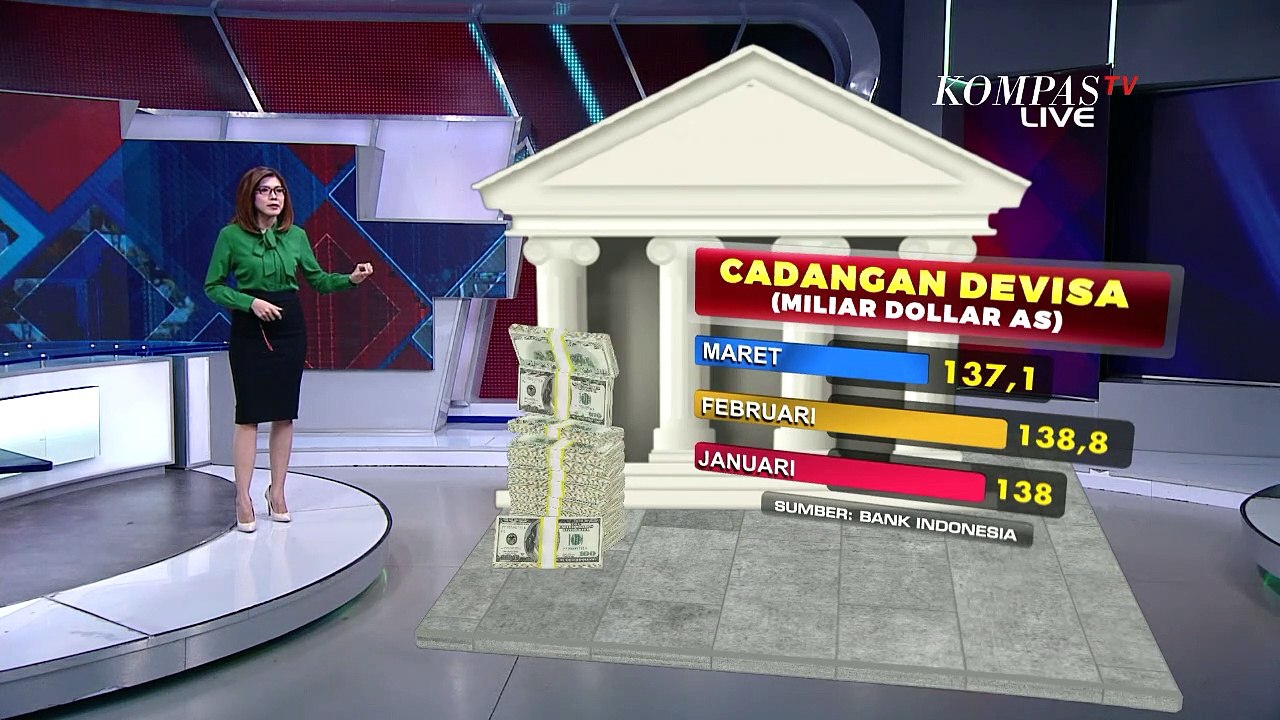 Cadangan Devisa Indonesia Turun