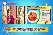 Renato Bonifaz nos enseña a preparar una “Pechuga Caprese”