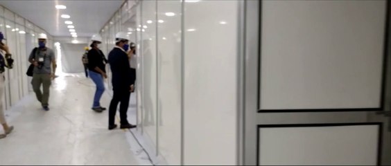 Covid-19: Hospitais de campanha devem ser entregues na próxima semana. Veja imagens