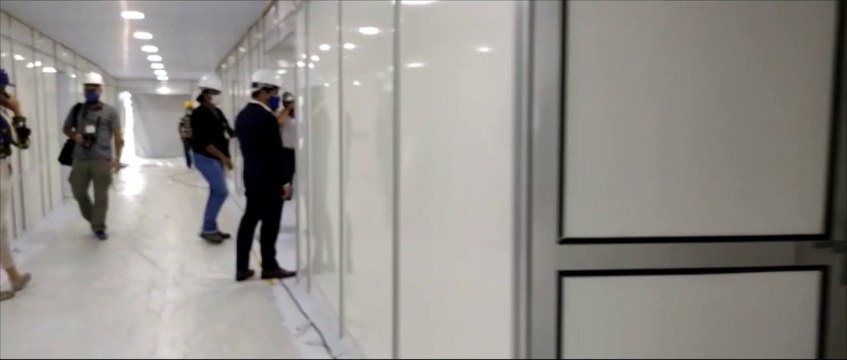 Covid-19: Hospitais de campanha devem ser entregues na próxima semana. Veja imagens