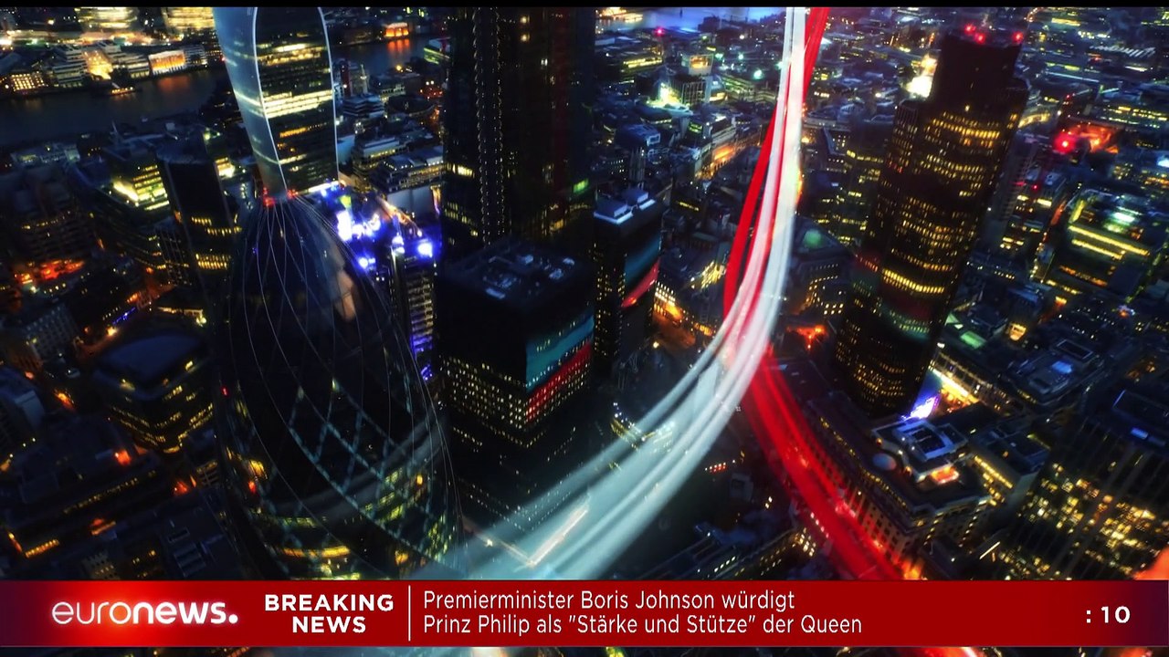 Trauer um Prinz Philip - Euronews am Abend am 09.04.2021
